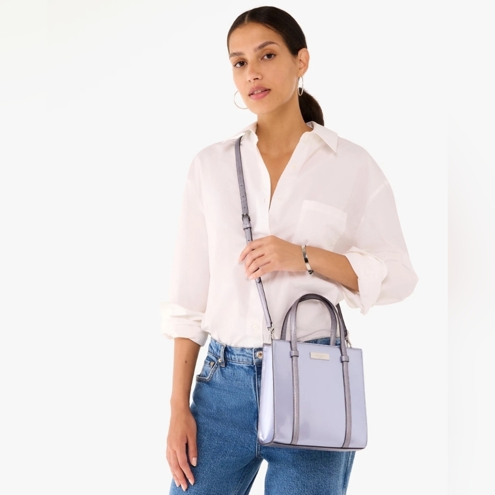 NWT Kate Spade Kenzie Small Tote In Candied Flower MSRP 329!!! - Picture 5 of 7